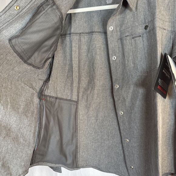 Dickies Women’s Long‑Sleeve Temp‑IQ® Cooling Utility Shirt, Gray Small NWT - Picture 11 of 16